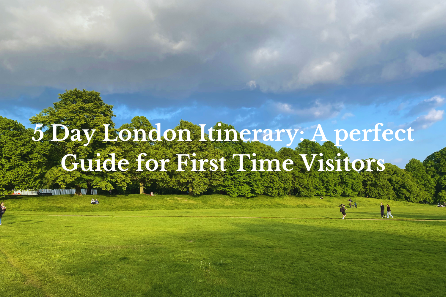 London Itinerary