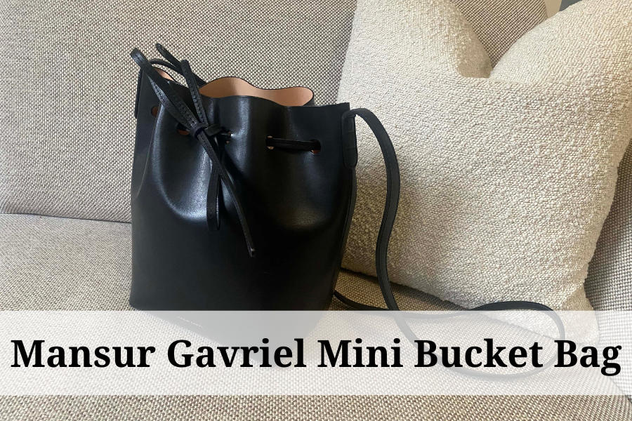 Mansur bucket bag online