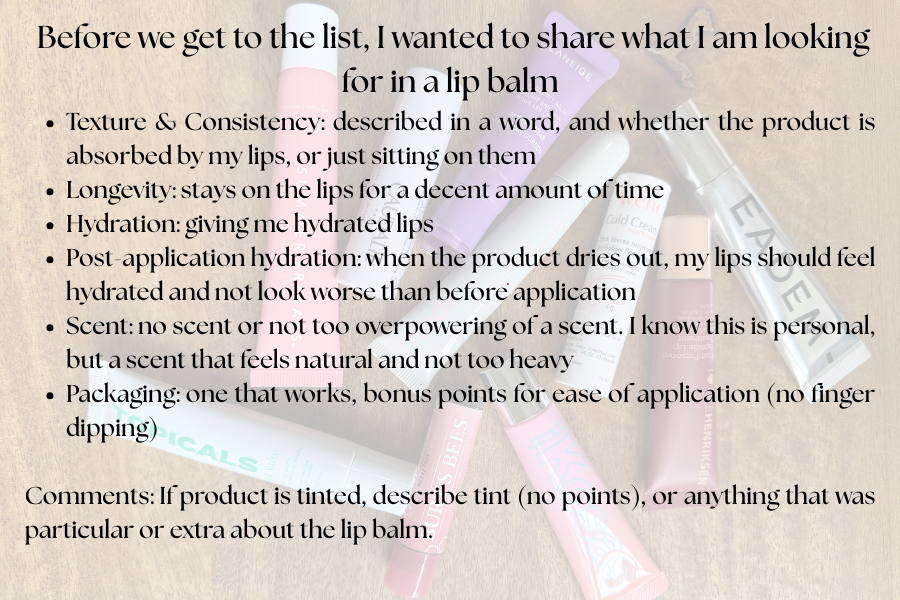 best lip balm for dry lips